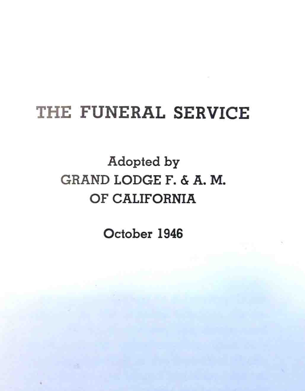 1946 cover page