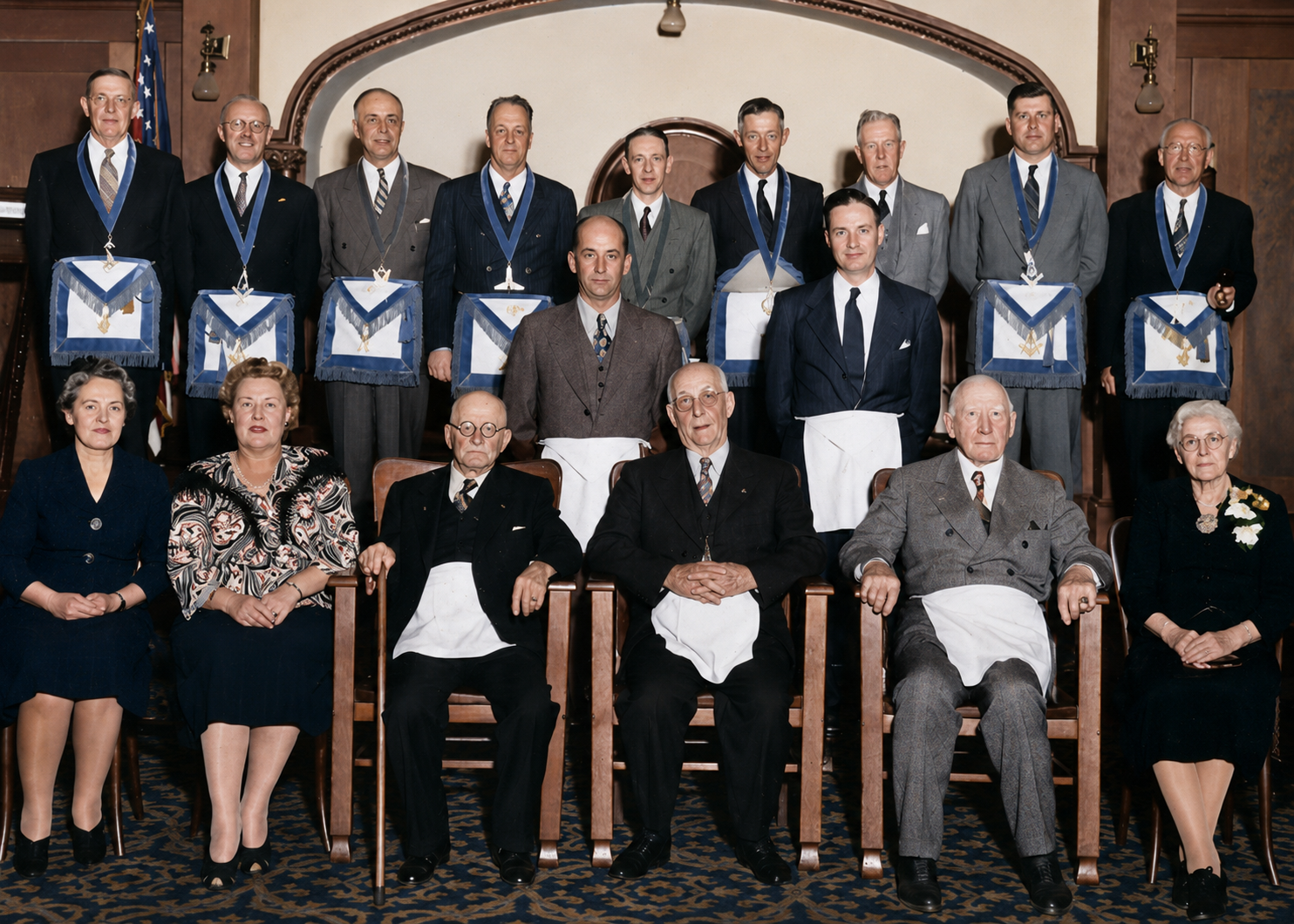 1944 officers and ladies