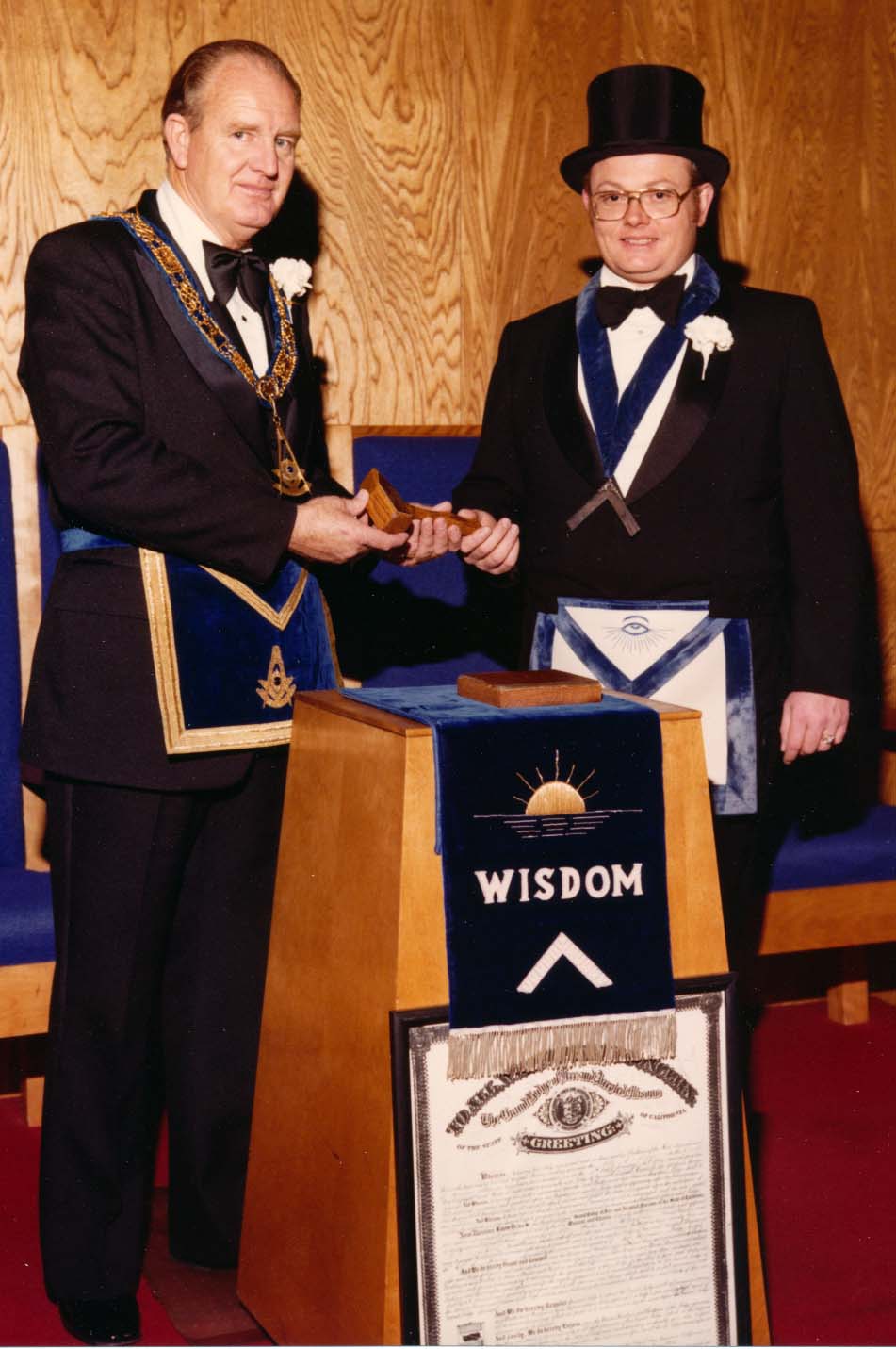 1980 gavel presentation