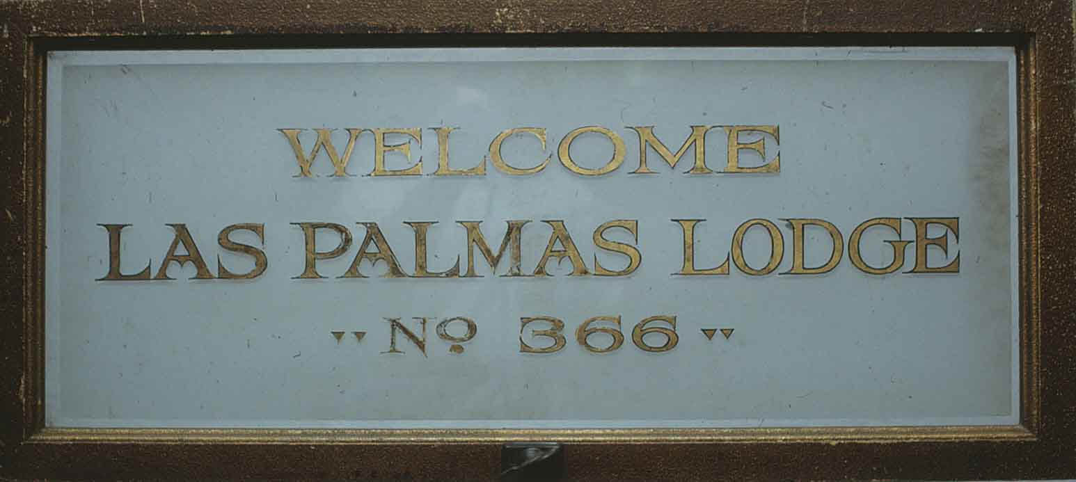Las Palmas transom from old temple