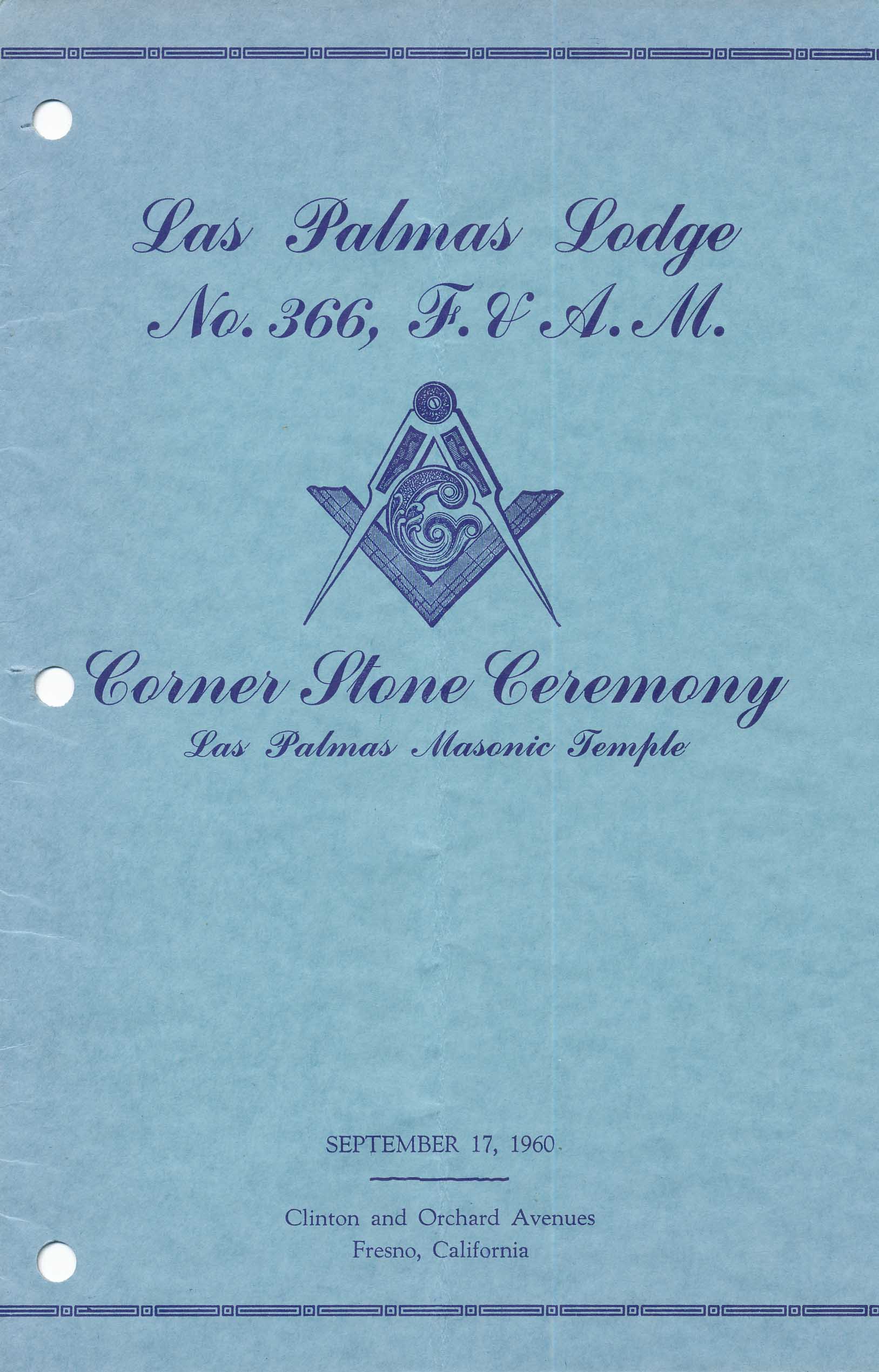 program cover