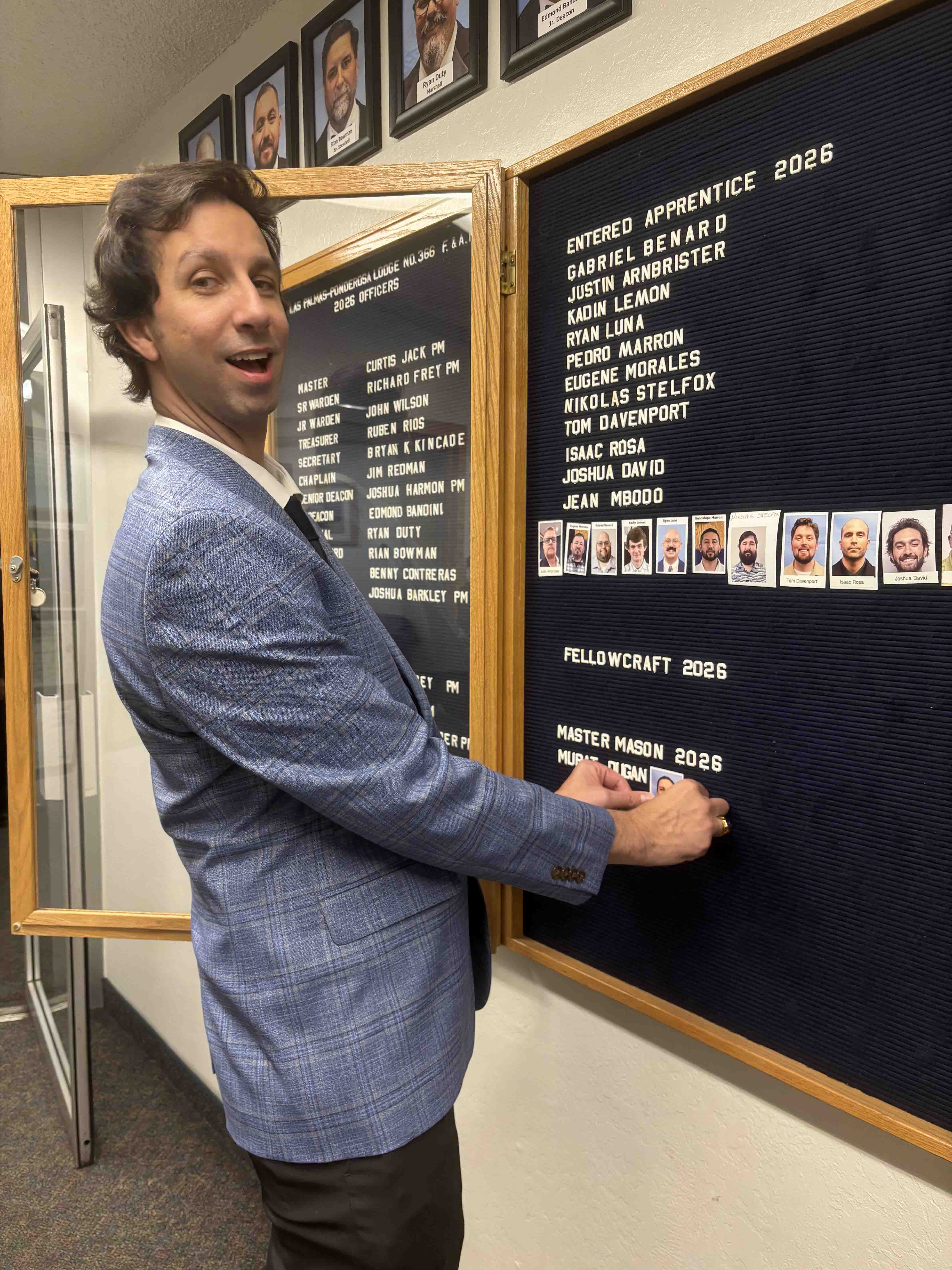 Murat Dugan moving name on board 3rd